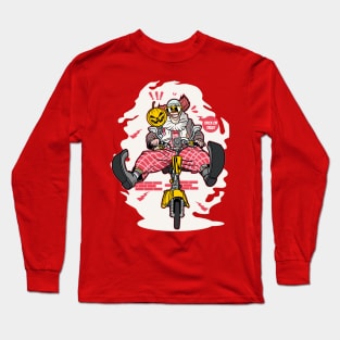 Clown Biker Long Sleeve T-Shirt